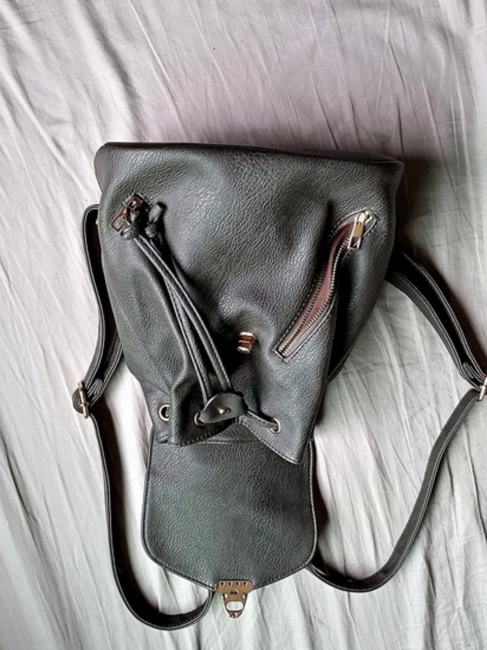 Gray Backpack